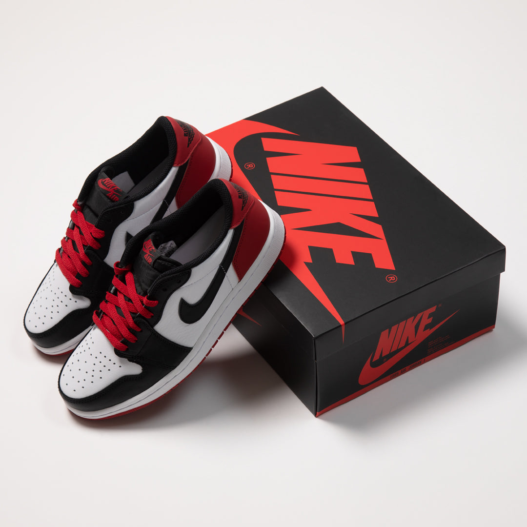Air Jordan 1 Retro Low OG Black Toe (2022) (Men)