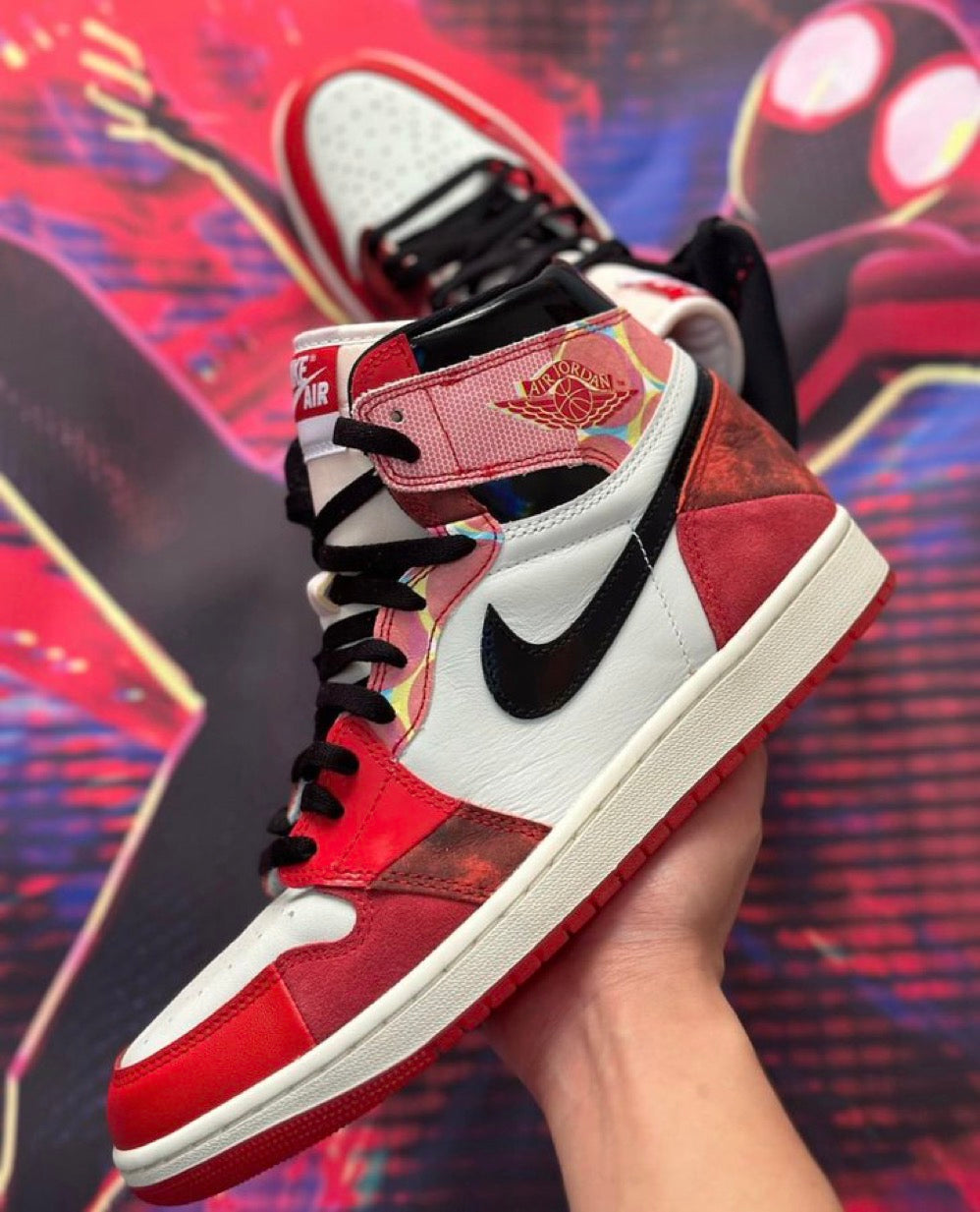 Air Jordan 1 High OG Spider-Man Across the Spider-Verse (gs)