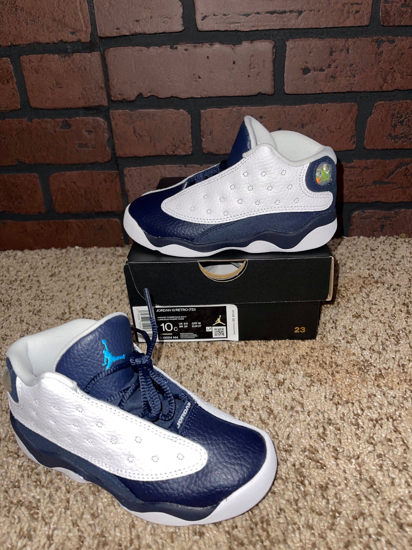 Air Jordan 13 Retro Obsidian Powder Blue (td)