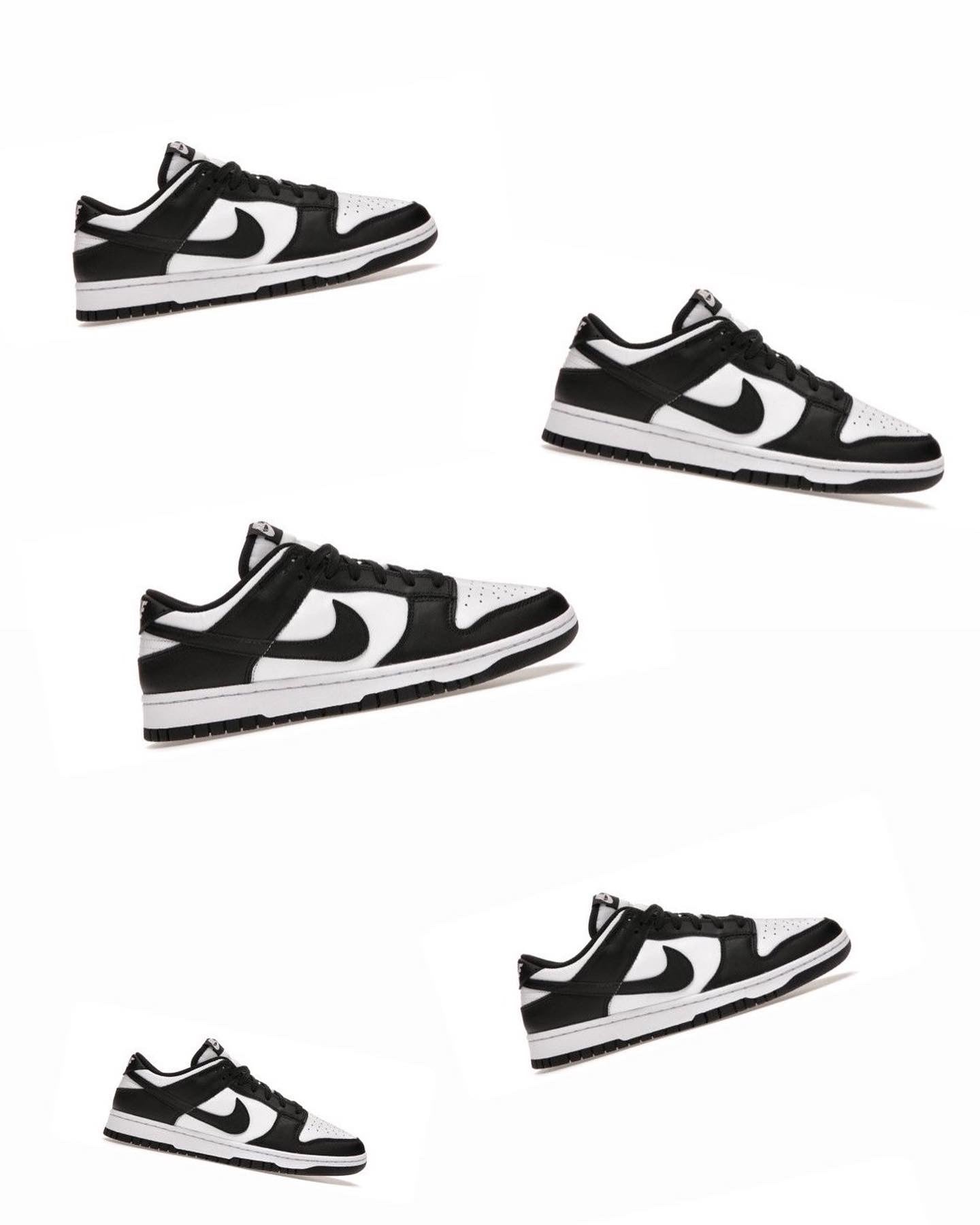 Nike Dunk Low White Black (2021) (Women)