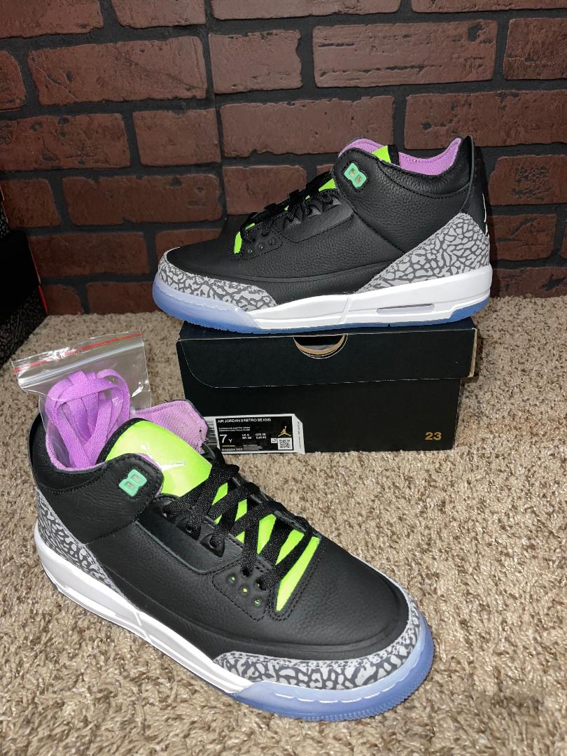 Air Jordan 3 Retro Electric Green (gs)